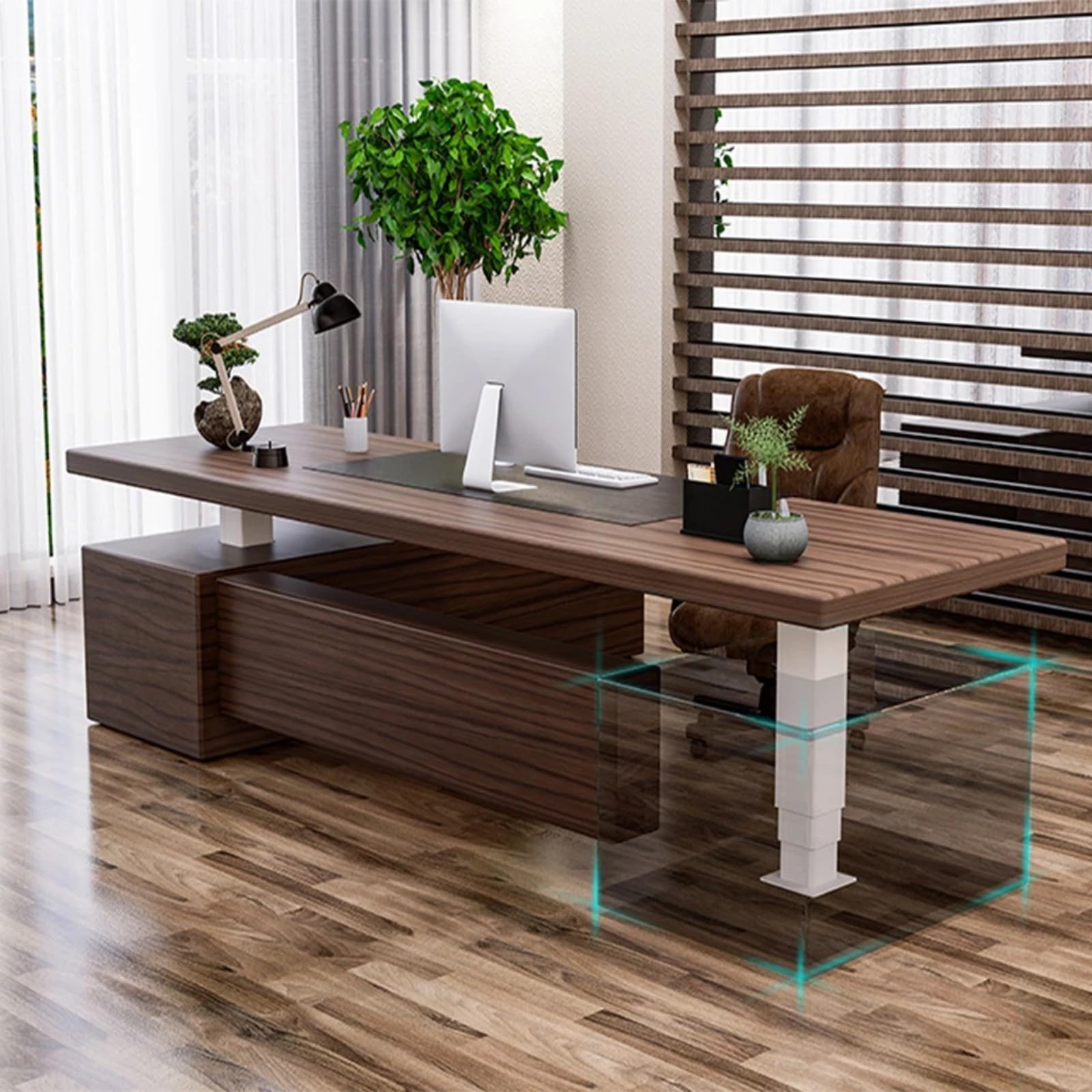 Mechanismus Säulen Zubehör Synchronisierung Arbeit Metall Hefttisch Tatami-Tüter(Black; 370-670mm)