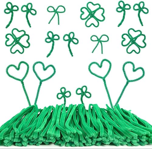 Vista 152 de Caydo 200 piezas de limpiapipas negras de Halloween, tallos de felpilla a granel para niños, manualidades, manualidades creativas y decoración