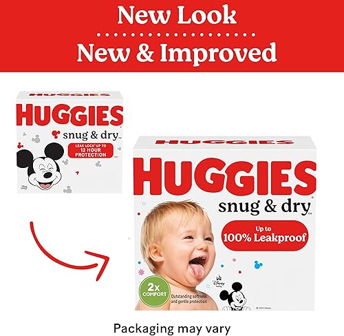 Miniatura 2 de Huggies Pañales Snug  Dry para bebé talla 3 16-28 libras 168 unidades