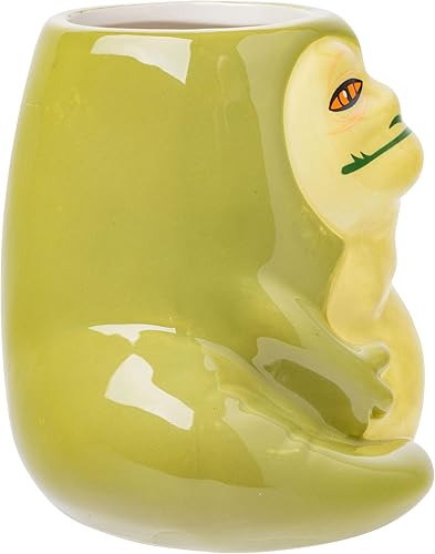 Miniatura 4 de Silver Buffalo Star Wars Jabba the Hut - Taza de cerámica esculpida en 3D, 20 onzas