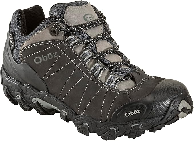 Oboz Men's Bridger Low B-Dry Walking Shoe - Fits Large, Size Down 1/2 Size