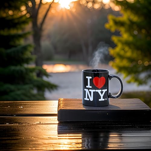 Miniatura 3 de I Love NY - Taza negra de 11 onzas