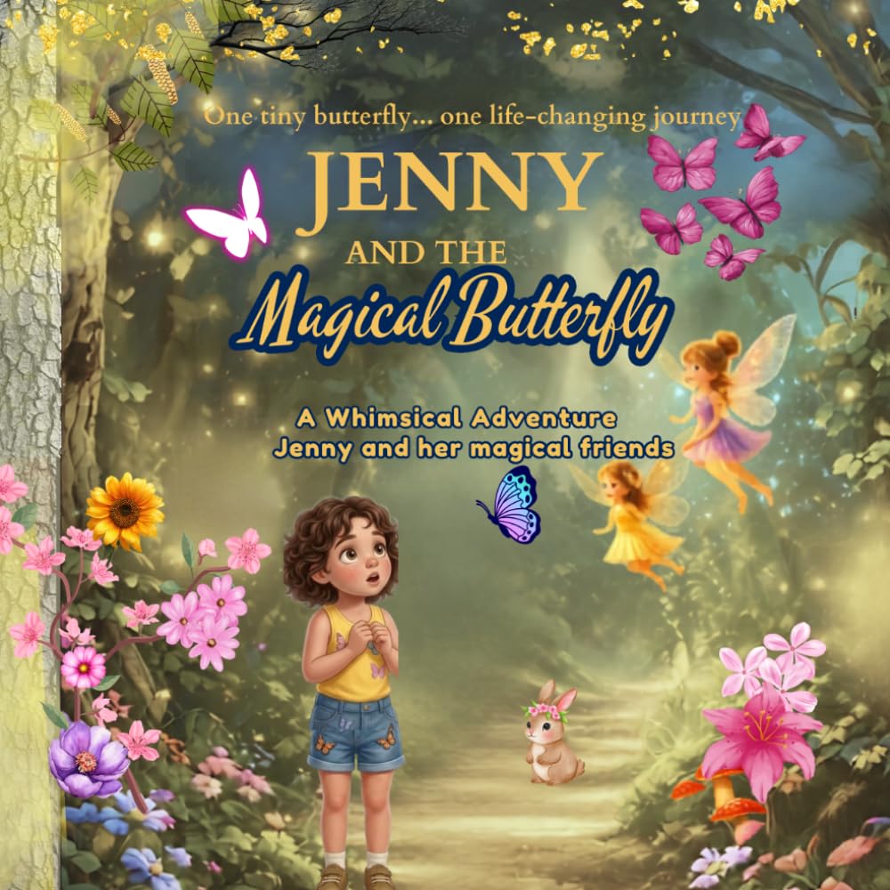 Jenny and the Magical Butterfly: The Enchanted Garden of Magical Friendship
