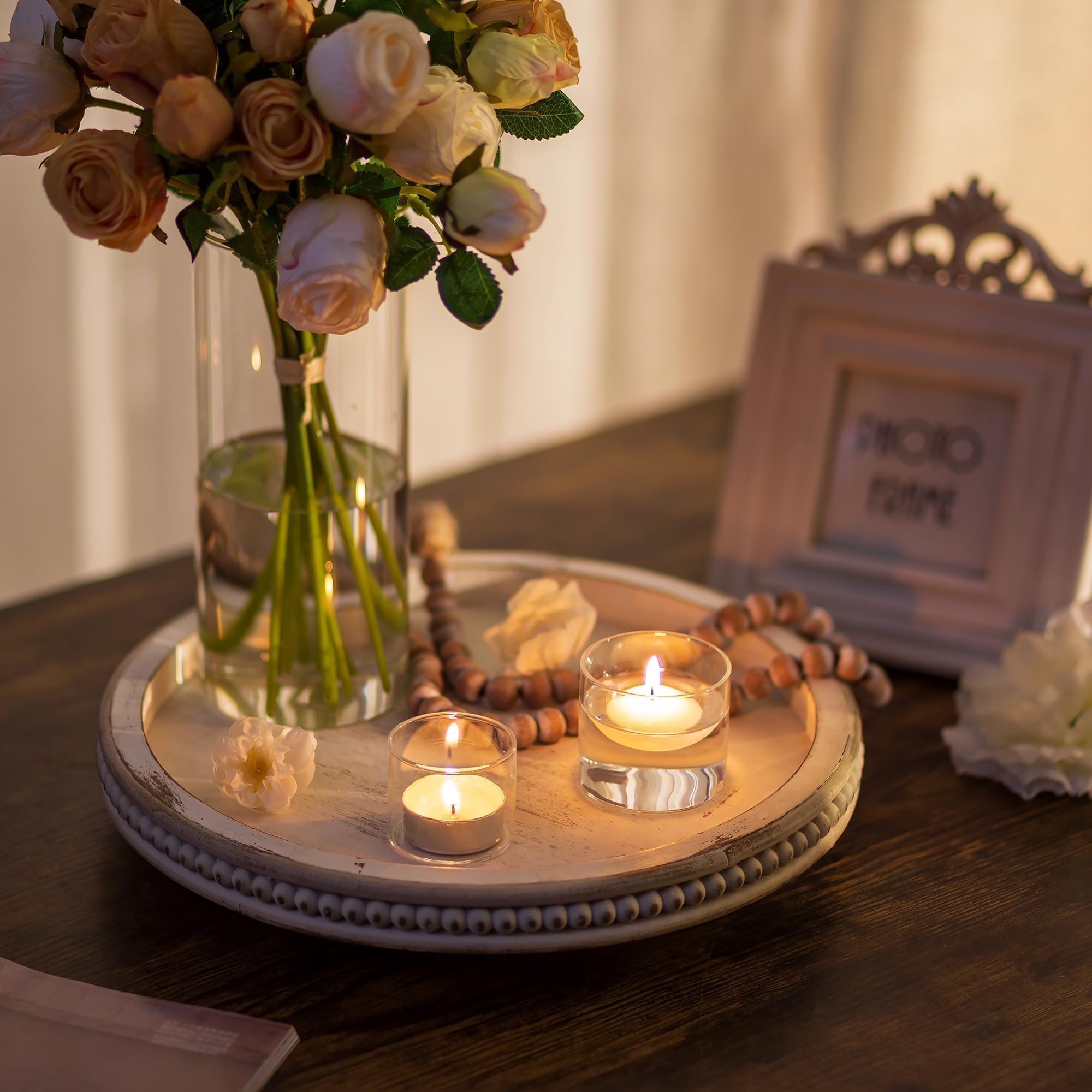 Bougeoir En Métal Bougeoir Table Ornement Fer Mat Peinture Processus Simple Bougeoir Bougie