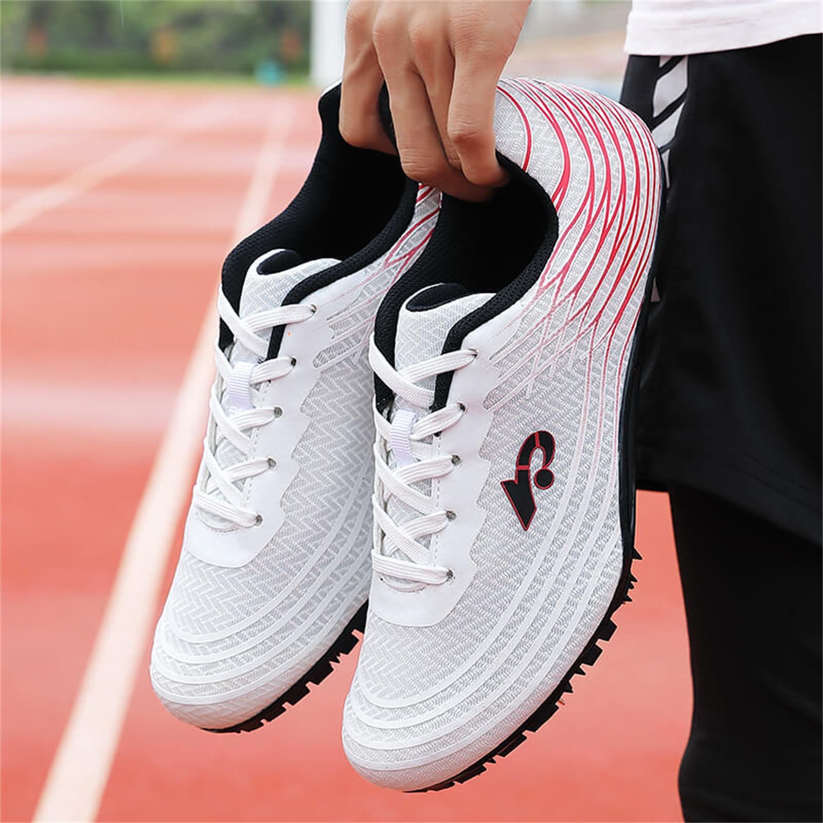 Chaussures D'athlétisme À Pointes Professionnelles pour Hommes Et Femmes Baskets De Course De Sprint Et De Saut