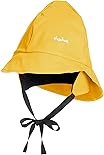 Playshoes Baby Boys Rain Cap, Fleece Lining Hat, Yellow(12 Yellow), 49