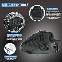 Vista 3 de JMTBNO Luz Trasera de Freno de Moto con Señales de Giro LED Compatible con Yamaha YZF R3 R25 Y15ZR MT07 FZ07 LC150