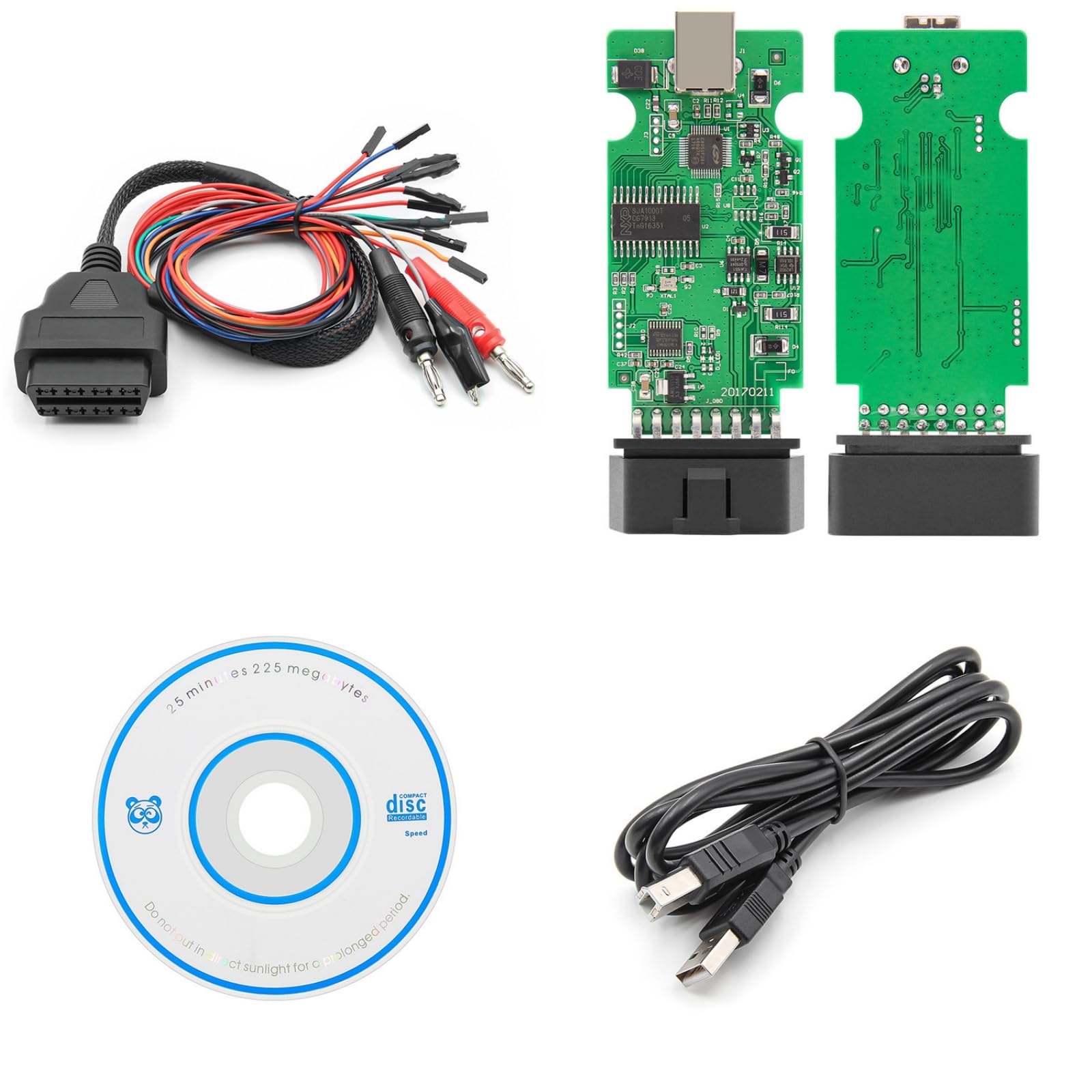 MPPS V18 Outil De Réglage De Puce ECU Câble Diagnostic Automobile