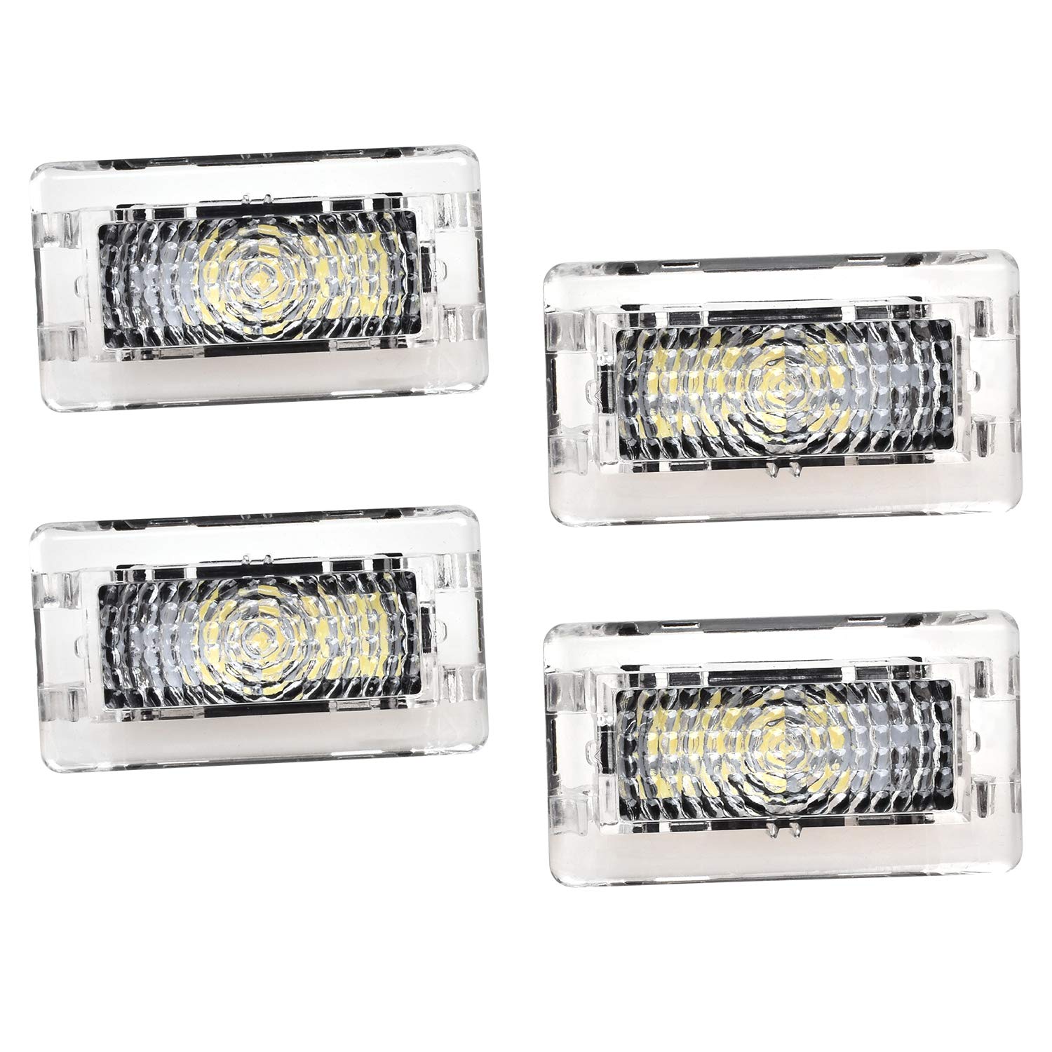 Rui Xin 213 Ultra-bright Interior LED Lights Bulbs Kit Trunk Frunk Lamp Easy-Plug for Tesla Model 3 Model S Model X (4 Pack)