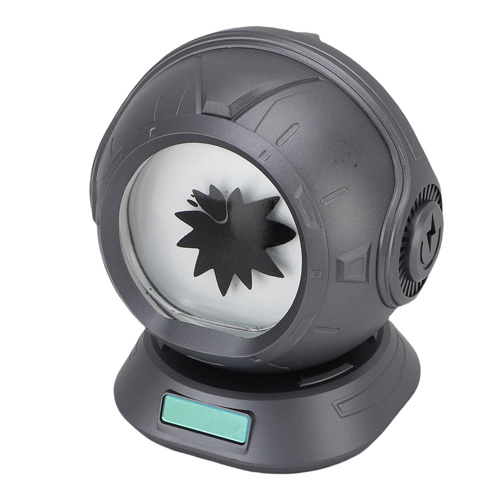 Zerodis Ferrofluid-Lautsprecher, ABS Music Visualizer Bluetooth-Lautsprecher 10 W 4000 MAh mit 2 Anzeigemodi und 4-Stunden-Wiedergabe, für Gaming-Schreibtisch, Büro, Schlafzimmer, Arbeitszimmer,