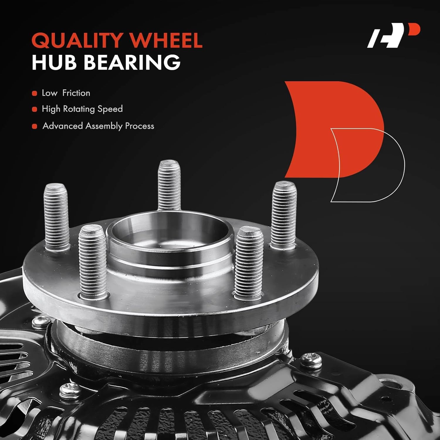 A-Premium Front Left Steering Knuckle & Wheel Bearing Hub Assembly Compatible with Toyota Highlander 2008-2010, Highlander 2011-2013 (GAS Only), AWD, Driver Side