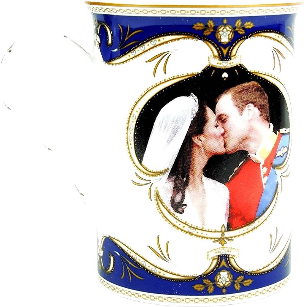 Royal Wedding Kiss Bone China Mug [Kitchen & Home]