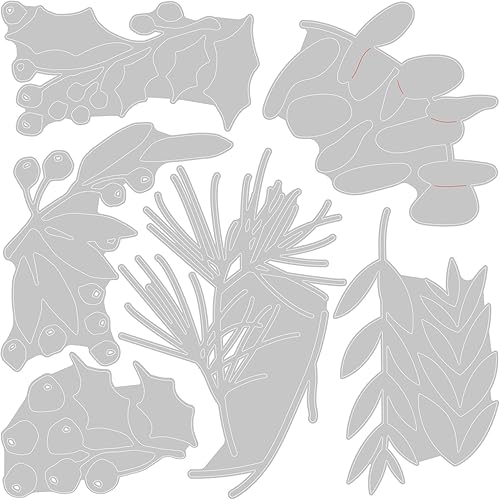 Miniatura 2 de Sizzix Thinlits 666333 - Juego de troqueles para reuniones festivas de 6 unidades de Tim Holtz | 666333 | Troqueles de corte fino de metal para