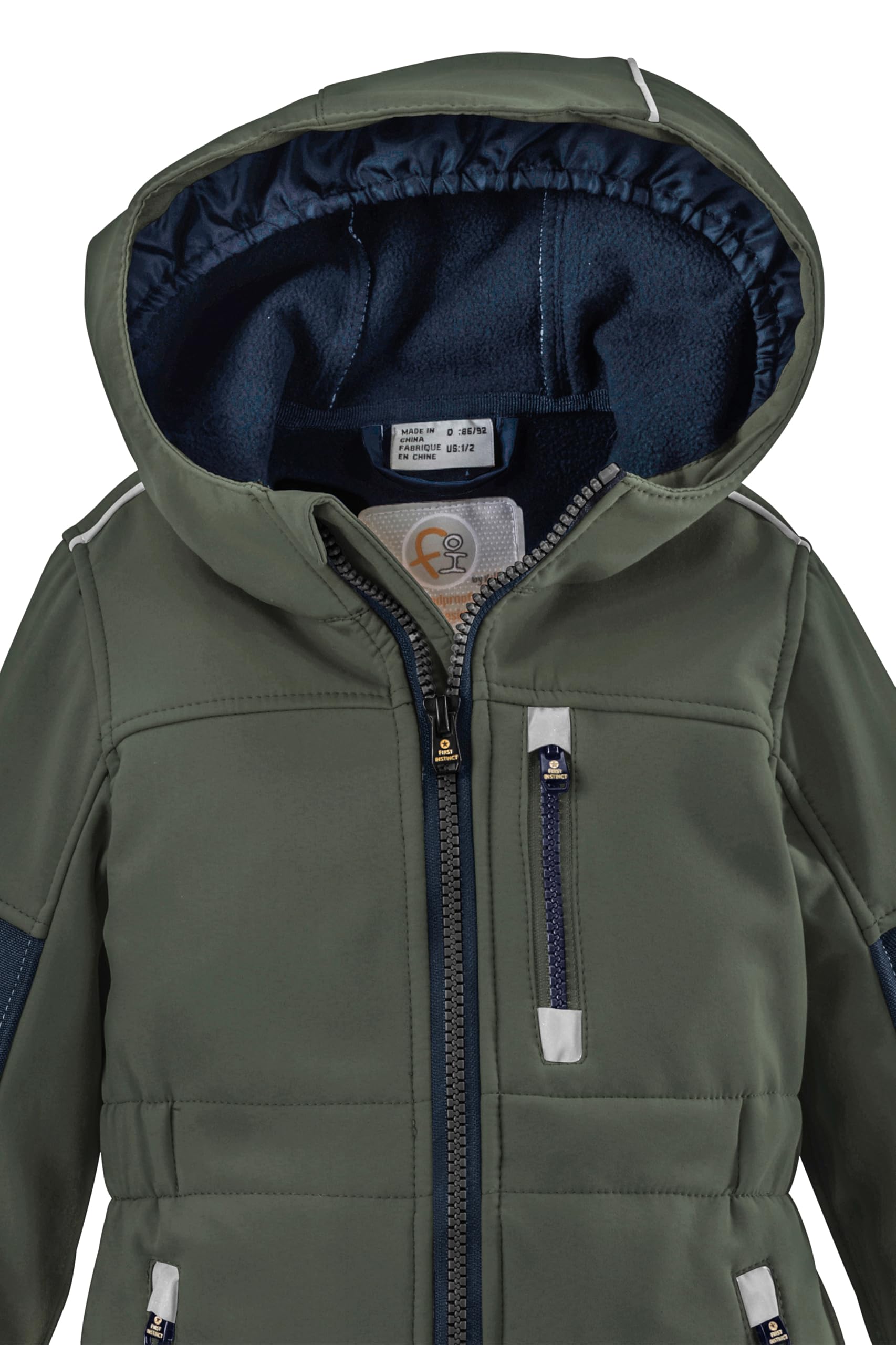 first instinct by killtec Unisex Baby Fiow 35 Mns Onpc Softshell Overall mit Kapuze (1er Pack)
