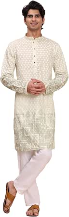 Pro-Ethic Style Developer Men's Indian Traditional Cotton Kurta Set