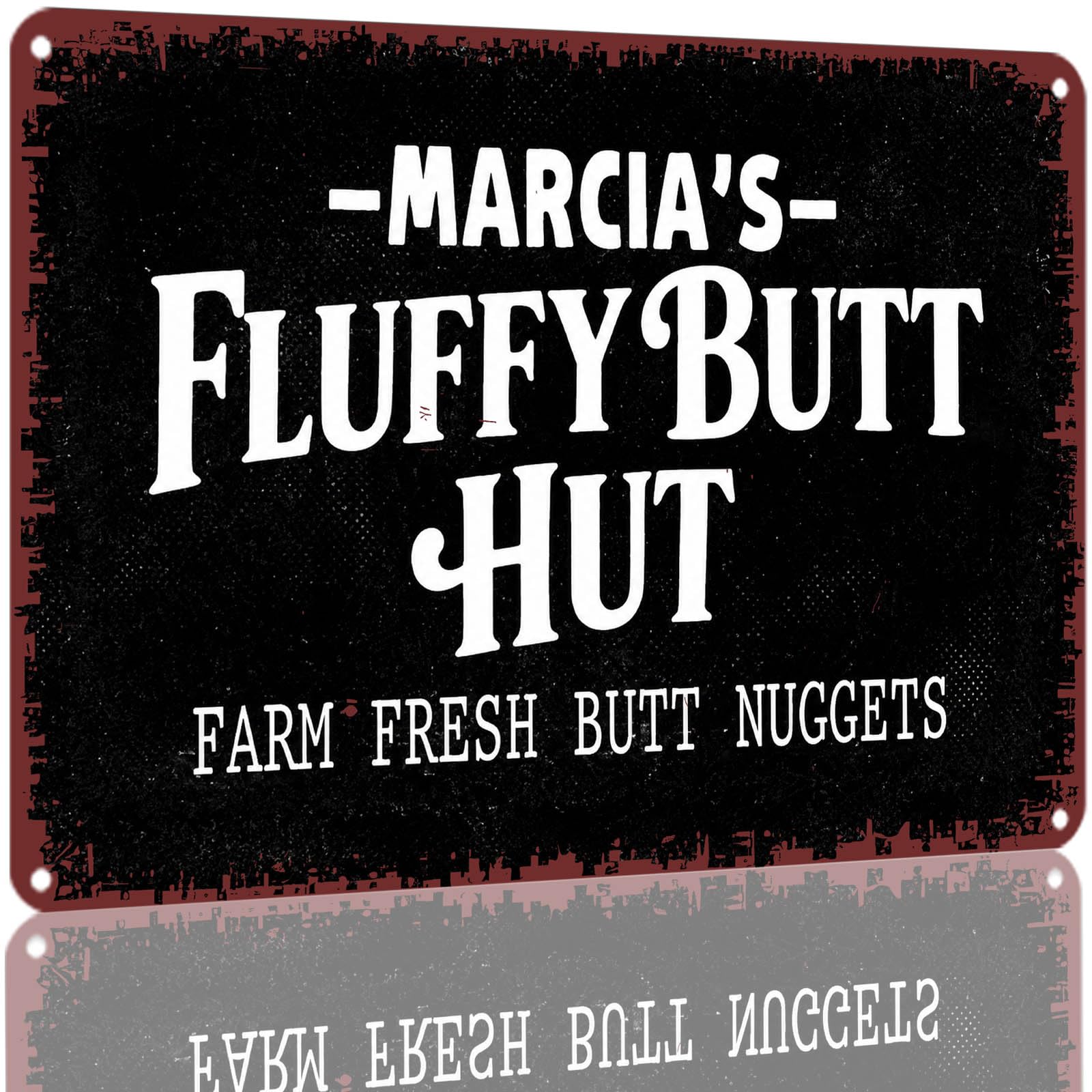 Kwqdozf As Pic Vintage Retro Metal Sign 8X12 Inch Aluminumffy Butt Hut Farm Fresh Tin Sign