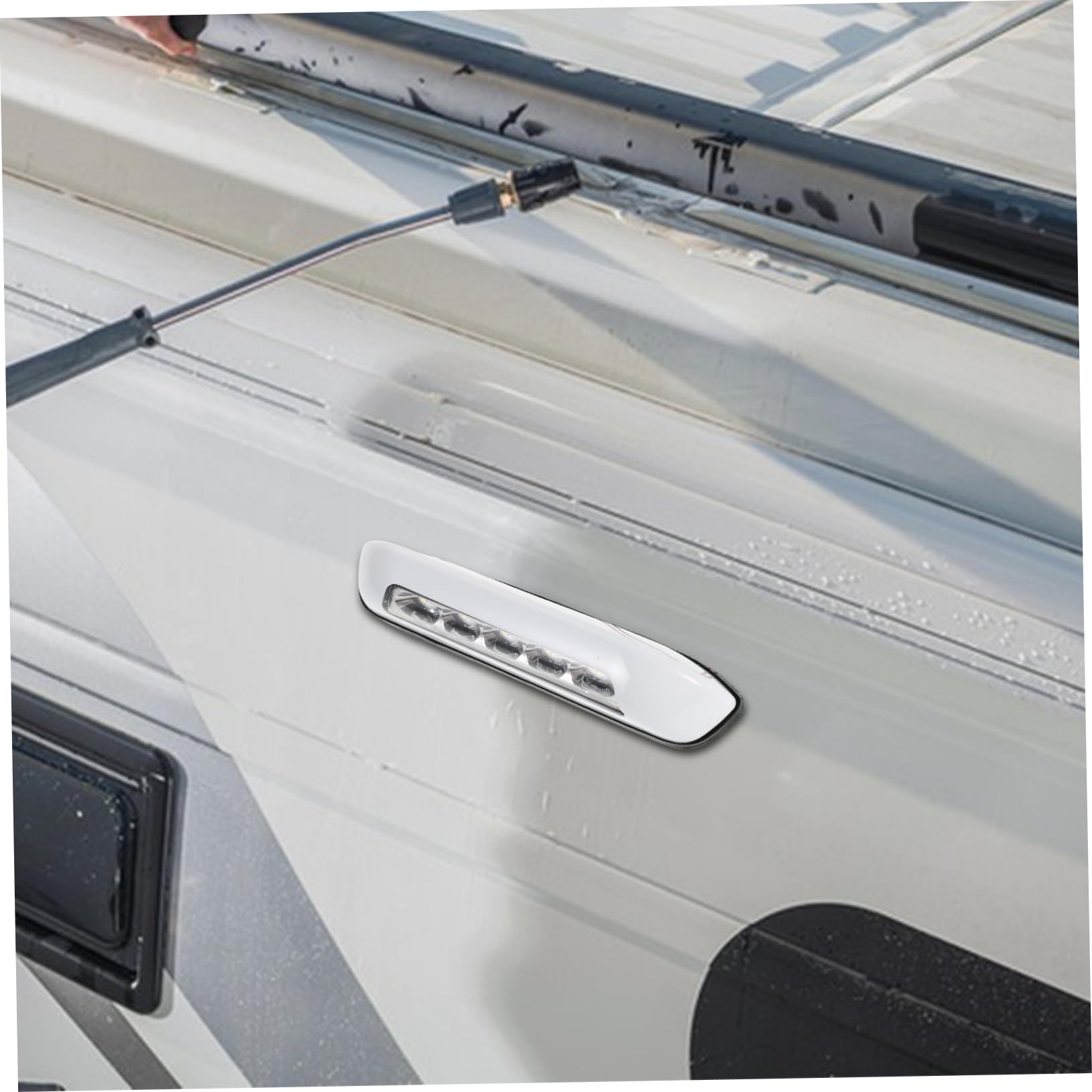 CLISPEED LED Impermeabili per Camper Illuminazione Esterna Veranda 12V Portatile Basso Consumo