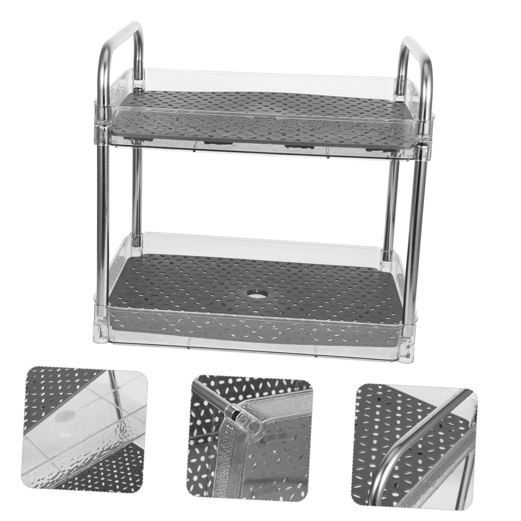 Cabilock Estante De Secado De Platos Soporte De Vajilla Material Pet Duradero Compacto para Cocina