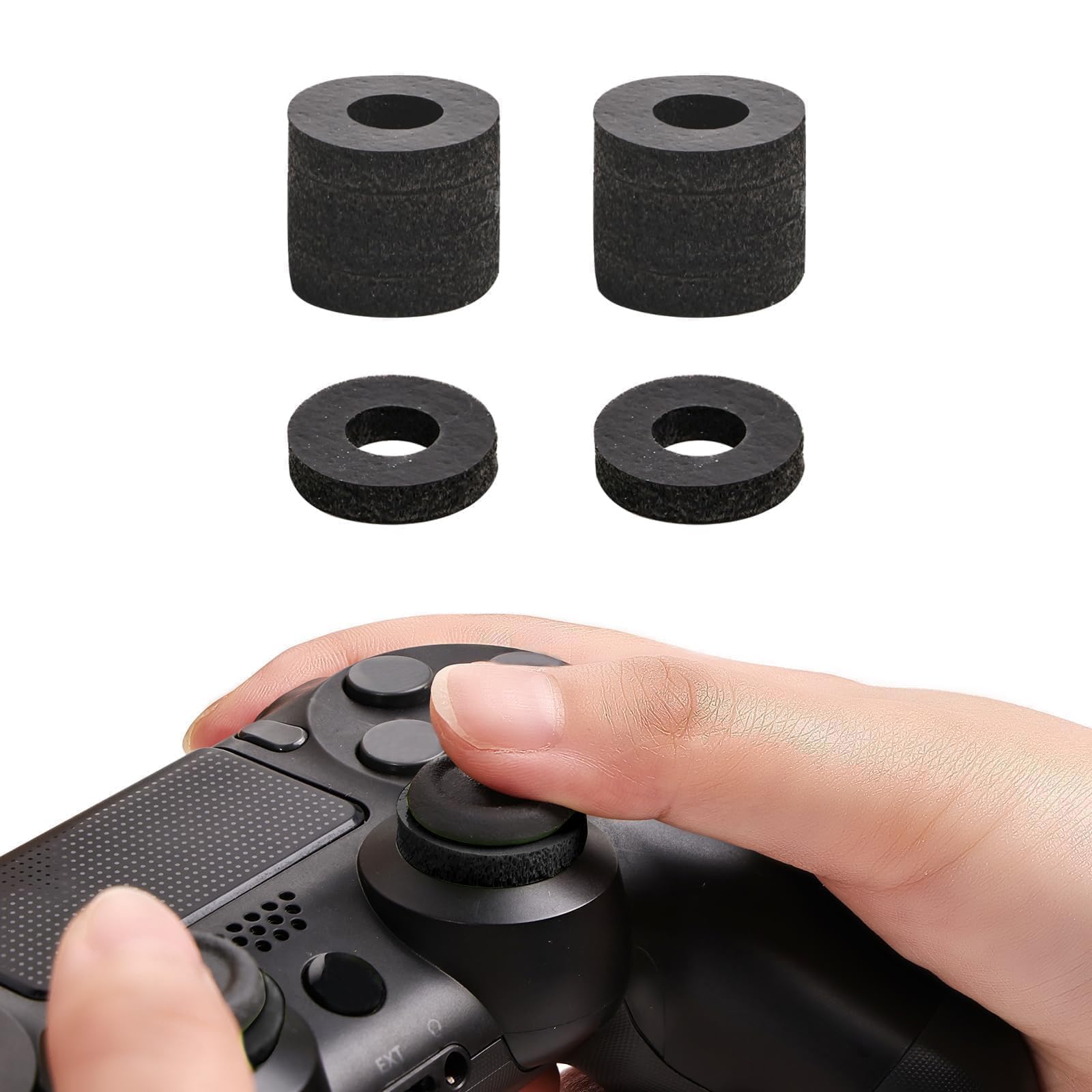 Woyinger 8 Pack Aim Assist Motion Control for PS4 for PS5 for PS Portal Precision Ringsfor Xbox One