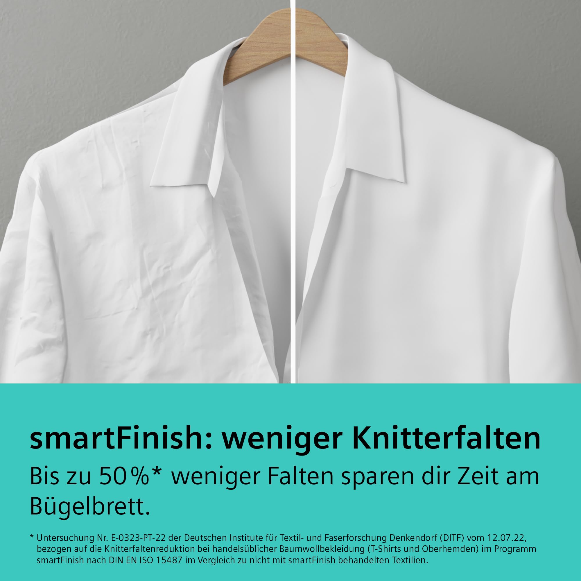 Siemens iQ700 WG56B2041 Waschmaschine 10 kg 1600 UpM Antiflecken-System smartFinish speedPack XL aquaStop
