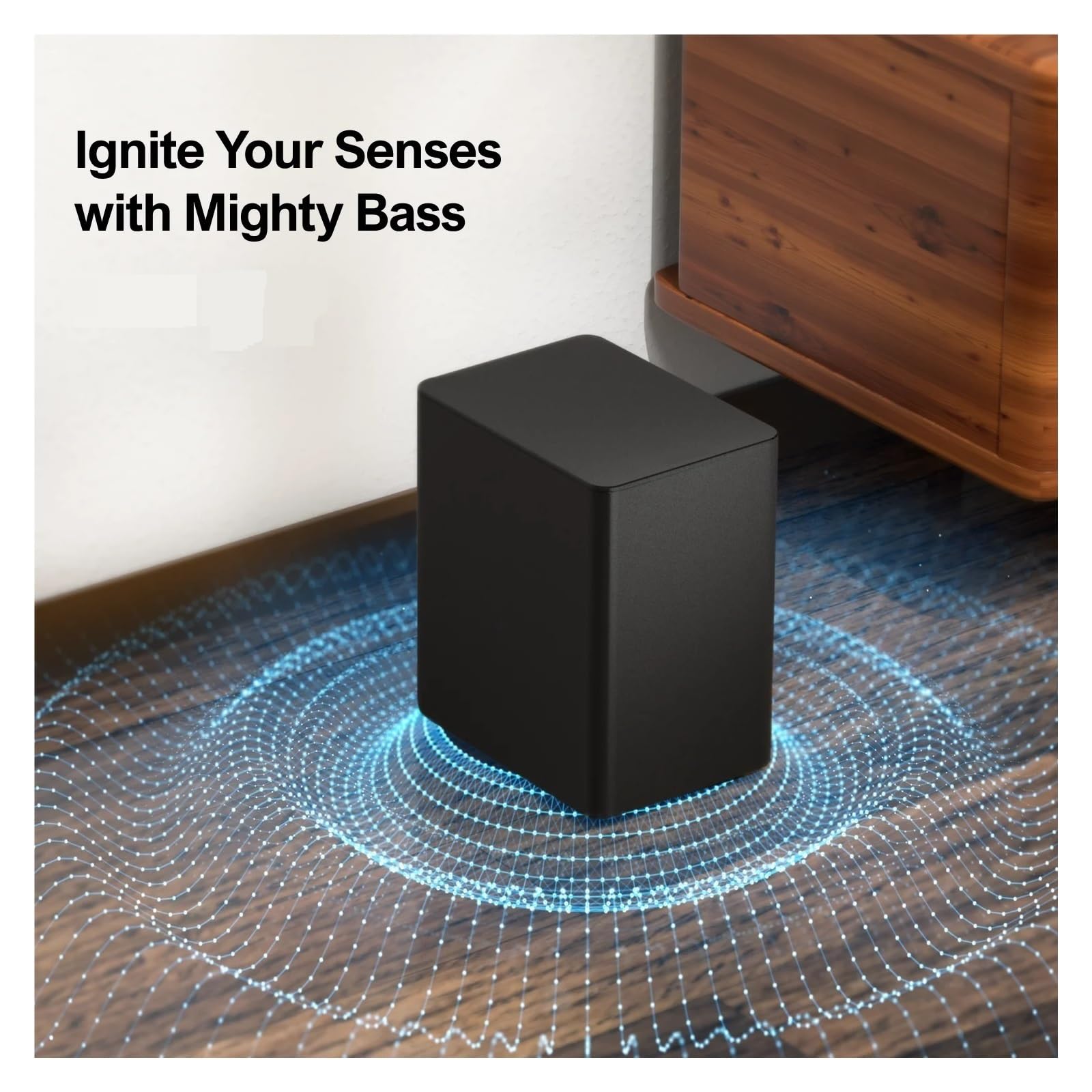 De Cine En Casa 3 Canales con Dolby Atmos, Subwoofer Inalámbrico Y Altavoces Traseros Envolventes Una Experiencia CinematográFica