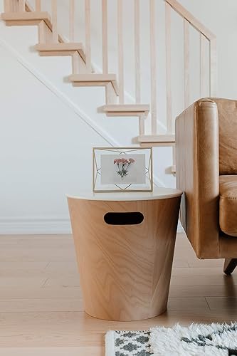 Miniatura 8 de Umbra Marco de fotos Prisma, exhibición de fotos de 8 x 10 para escritorio o pared, latón