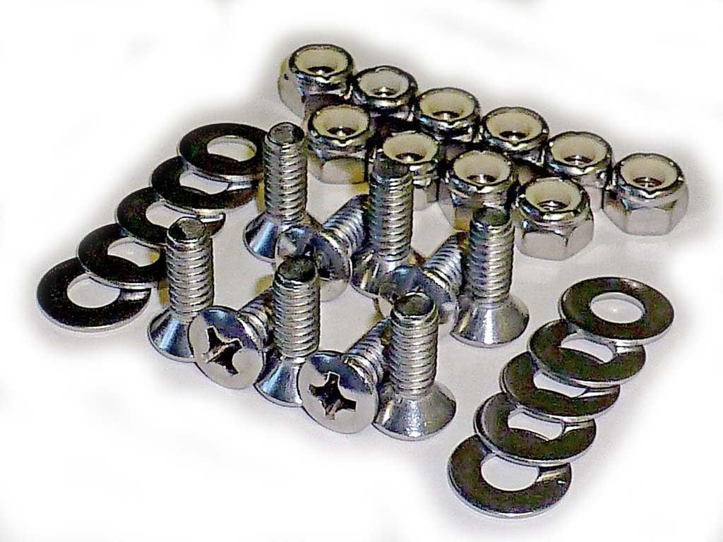 Leg Attaching Bolt Set for ShopSmith Mark 5 Woodworking Machines • Stainless Steel