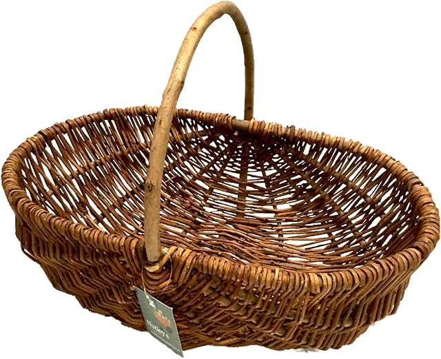 Nutley's Medium Rustic Willow Vegetable Trug