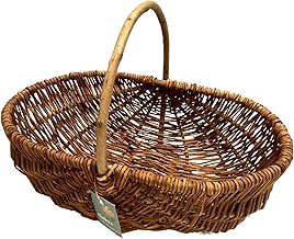 Nutley's Medium Rustic Willow Vegetable Trug