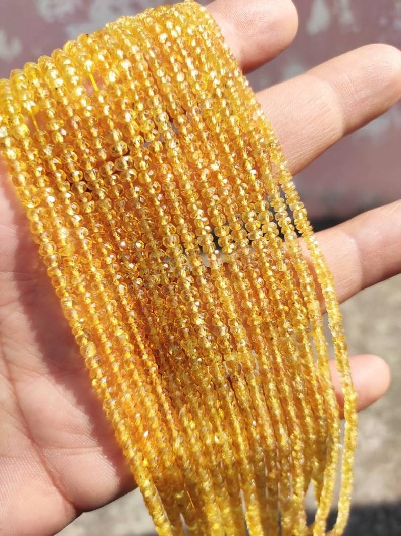 Perles saphir naturel Songiya de 3mm pour créer vos bijoux du quotidien