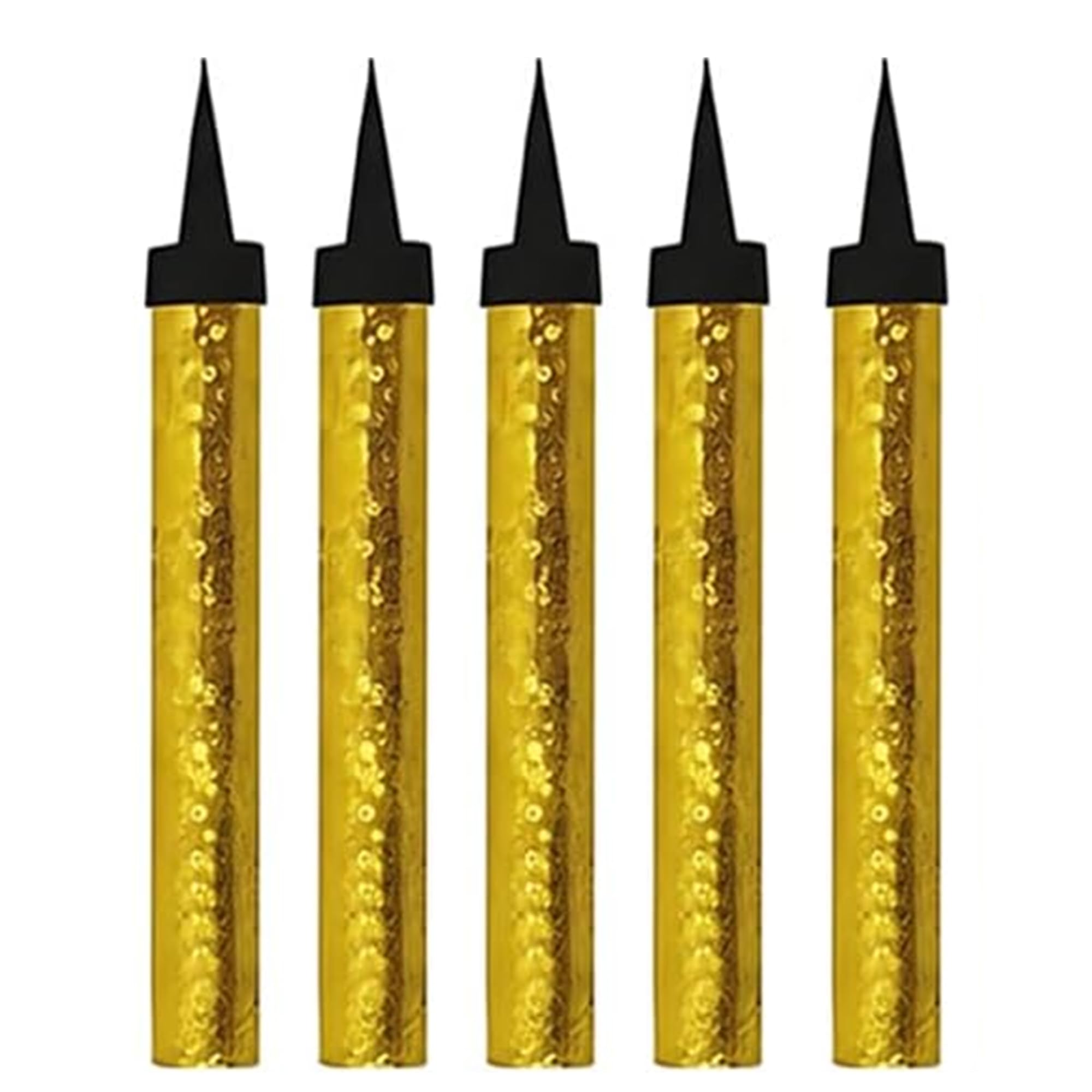 CRSTAL25 Gold Sparkling Fountain Candles in Pack of 5 | Low-Smoke, Bright Sparkle & Long-Lasting Effect | Great for Birthdays, Anniversaries, Weddings & Parties