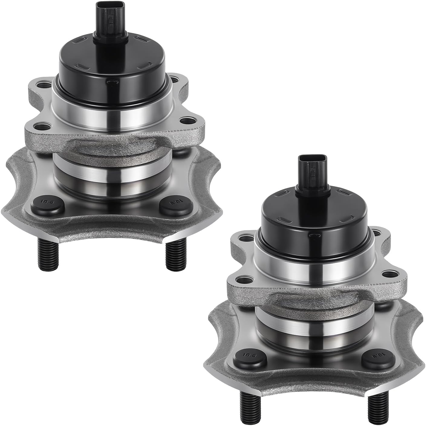 512209 Rear Wheel Bearing and Hub Assembly Compatible with Scion xA xB 2004-2006 1.5L L4, Compatible with Toyota Echo 2000-2005 1.5L L4 Gas, 2PCS