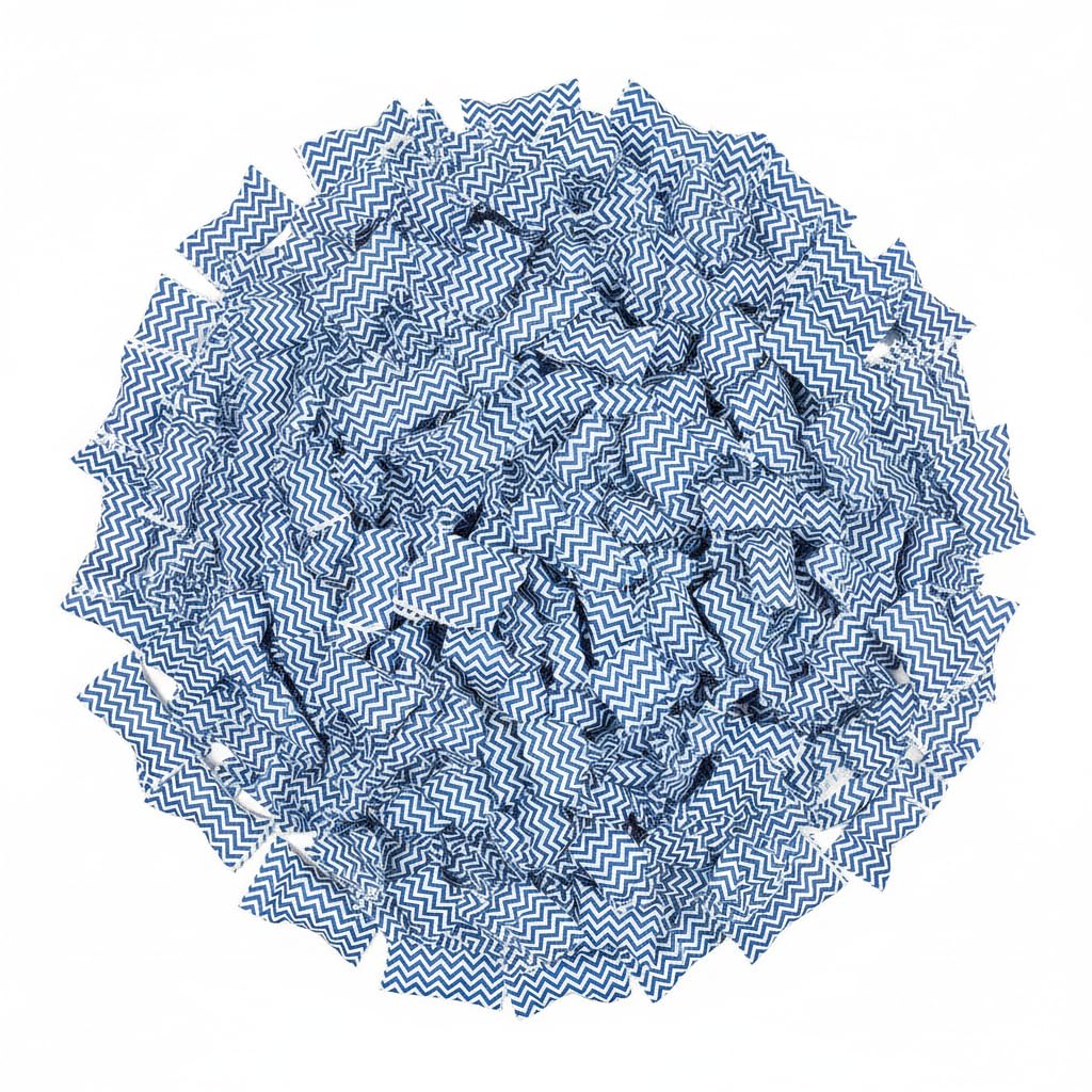 216ct Buttermints Individually Wrapped - Royal Blue and White Butter Mints for Weddings, Corporate Events & Baby Boy Showers - Bulk Candy