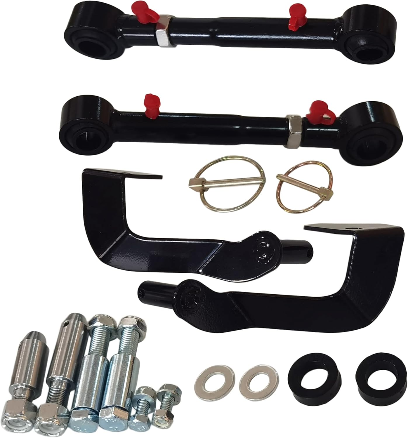 Front Adjustable SwayBar Link Quicker Disconnect For 2.5-6" Lift Compatible with Jeep Wrangler TJ 1997-2006 Replace 2030