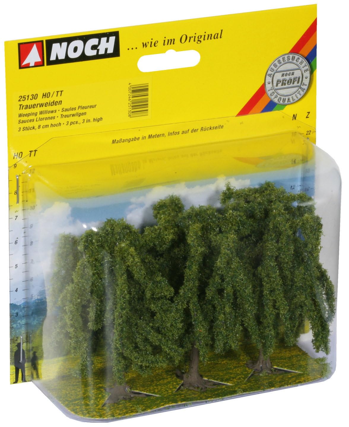 Noch 25130 8 cm High Weeping Willows Landscape Modelling (3-Piece)