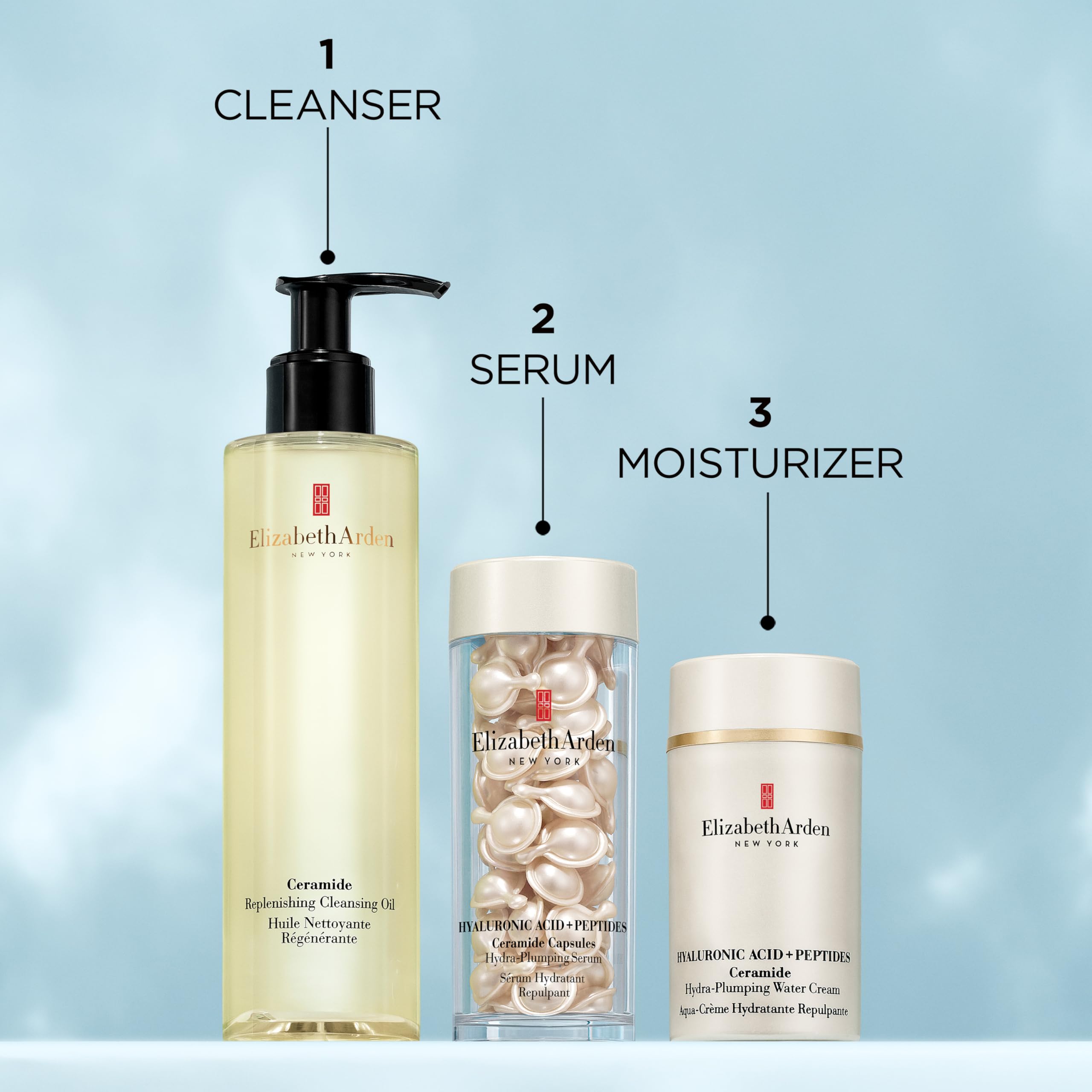 Elizabeth Arden Hyaluronic Acid + Peptides Ceramide Capsules Hydra-Plumping Serum