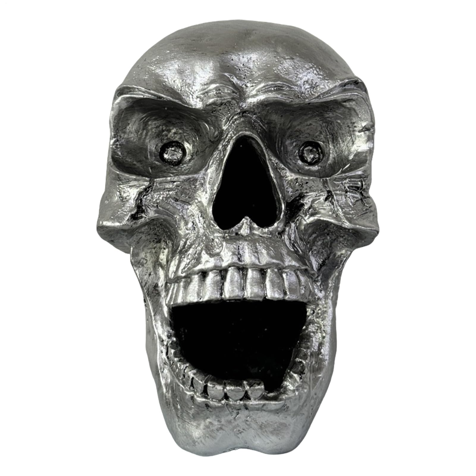 Amazon.co.jp: オートバイの頭蓋骨のヘッドライト-本物のヘッドライト