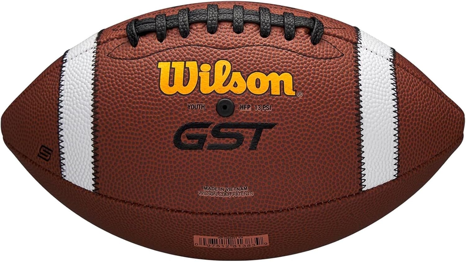 Wilson GST SpeedSkin Footballs - Brown Junior Size