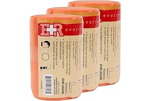 EVER READY Cast Kit: Universal Aluminum Splint, 3-Pack, for Broken Bones