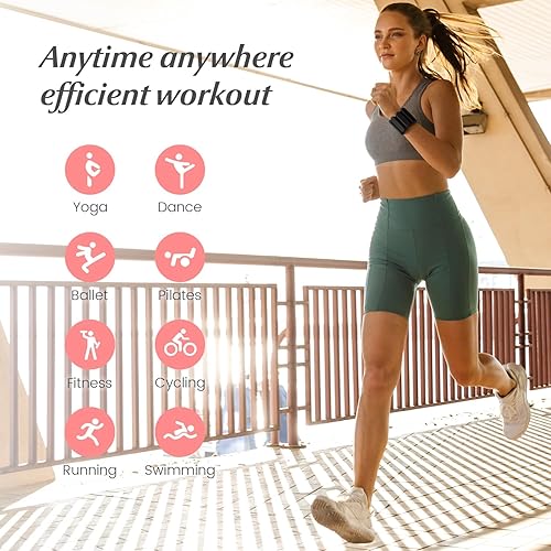 Miniatura 5 de Juego de 2 pesas para tobillo, pesas ajustables para muñeca y tobillo para mujeres, hombres, niños, entrenamiento de fuerza, piernas y brazos, pesas