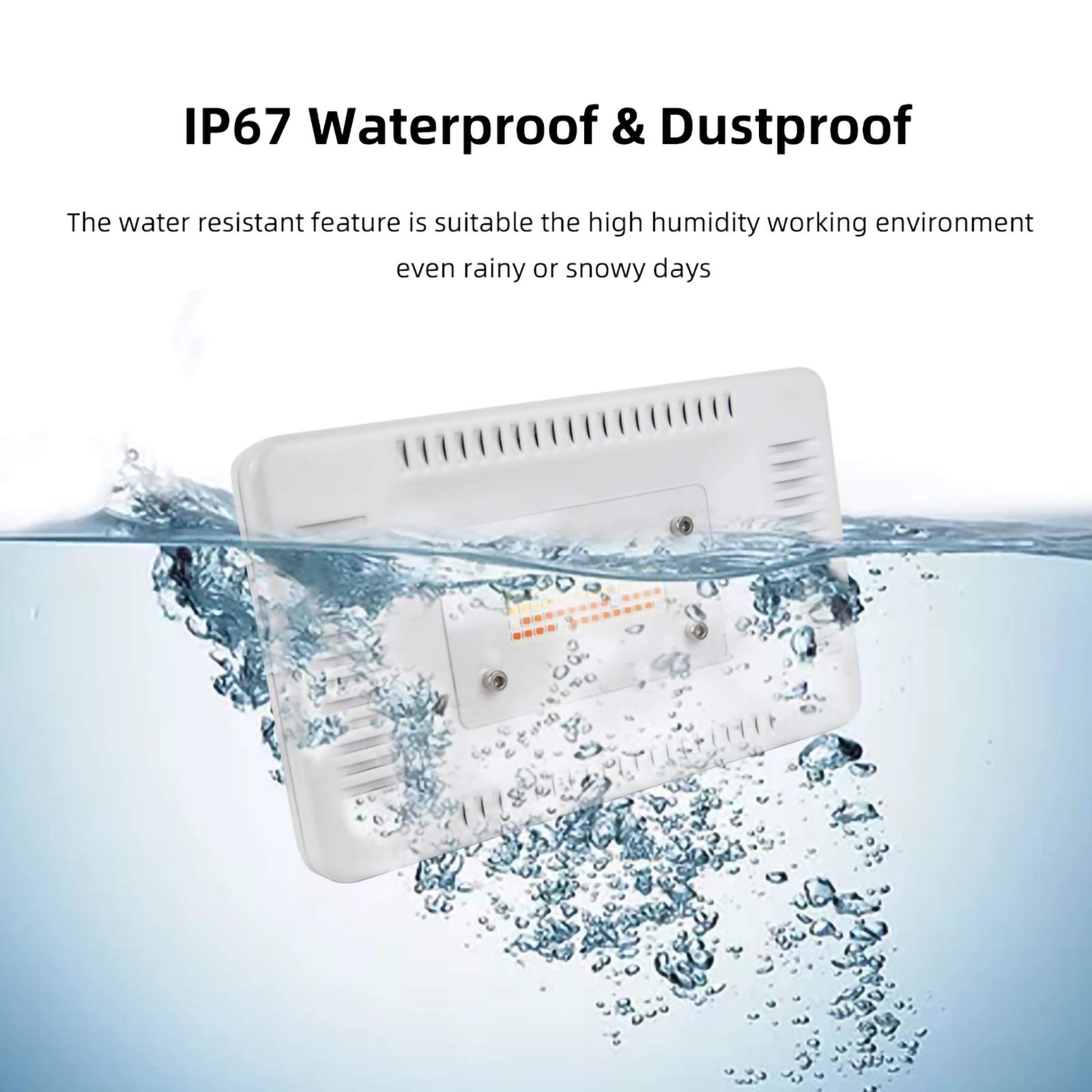 Oświetlenie LED do uprawy 25W Pełne spektrum IP67 Wodoodporne oświetlenie do uprawy roślin z 4 trybami kolorów Lampa do uprawy dla roślin Kwiaty Sadzonki Rosnąca lampa fito