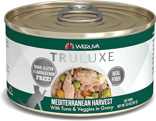 Vista 26 de Weruva Truluxe - Alimento para gatos, paquete variado, Truturf, comida húmeda para gatos, latas de 3 onzas (paquete de 24)