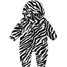 Amnnchya Newborn Baby Boy Girl Clothes Cute Furry Hooded Jumpsuit Coat Infant One-Piece Romper Outwear Fall Winter Outfits