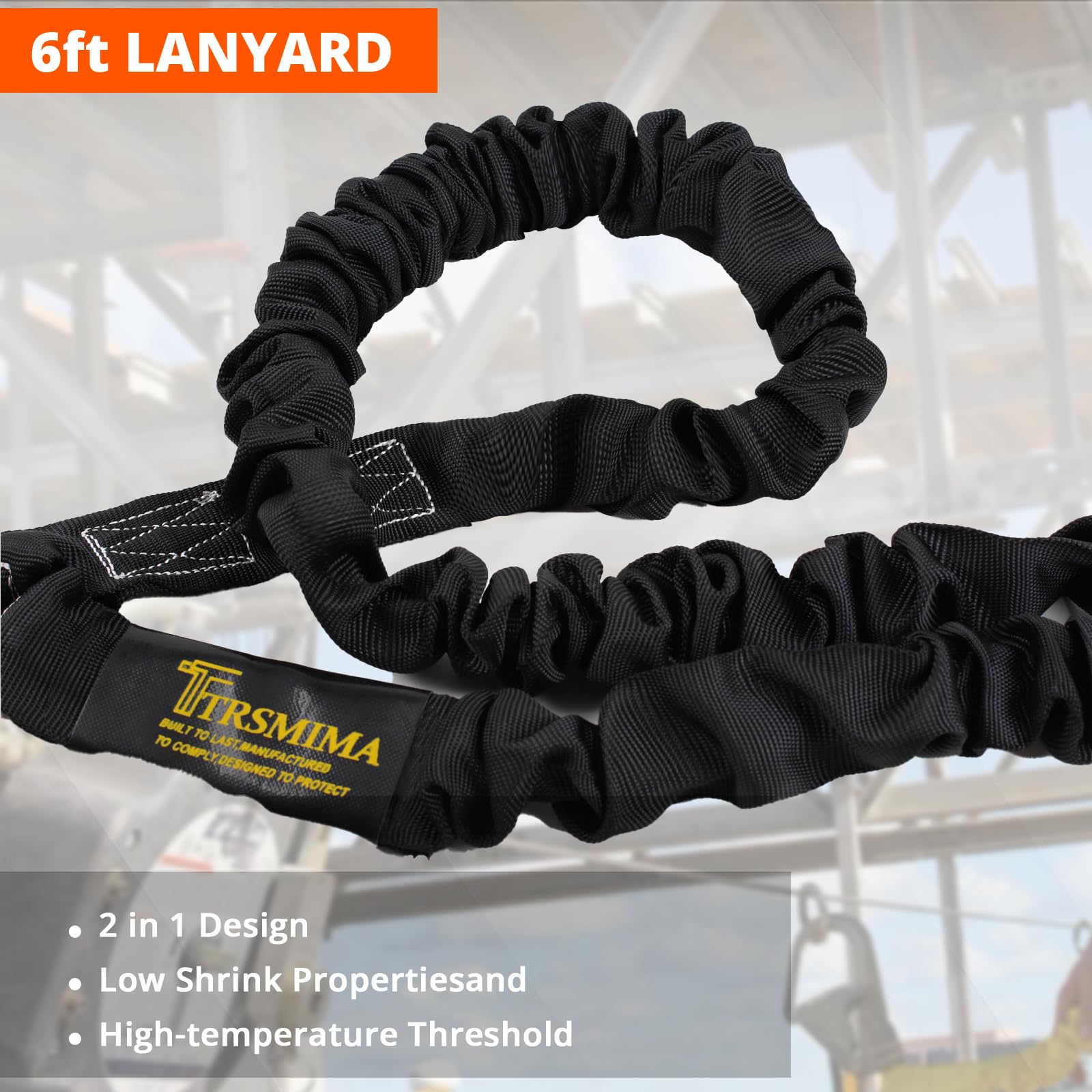 TRSMIMA Safety Harness Fall Protection - Safety Harnesses Construction Kit — Amazon image 5