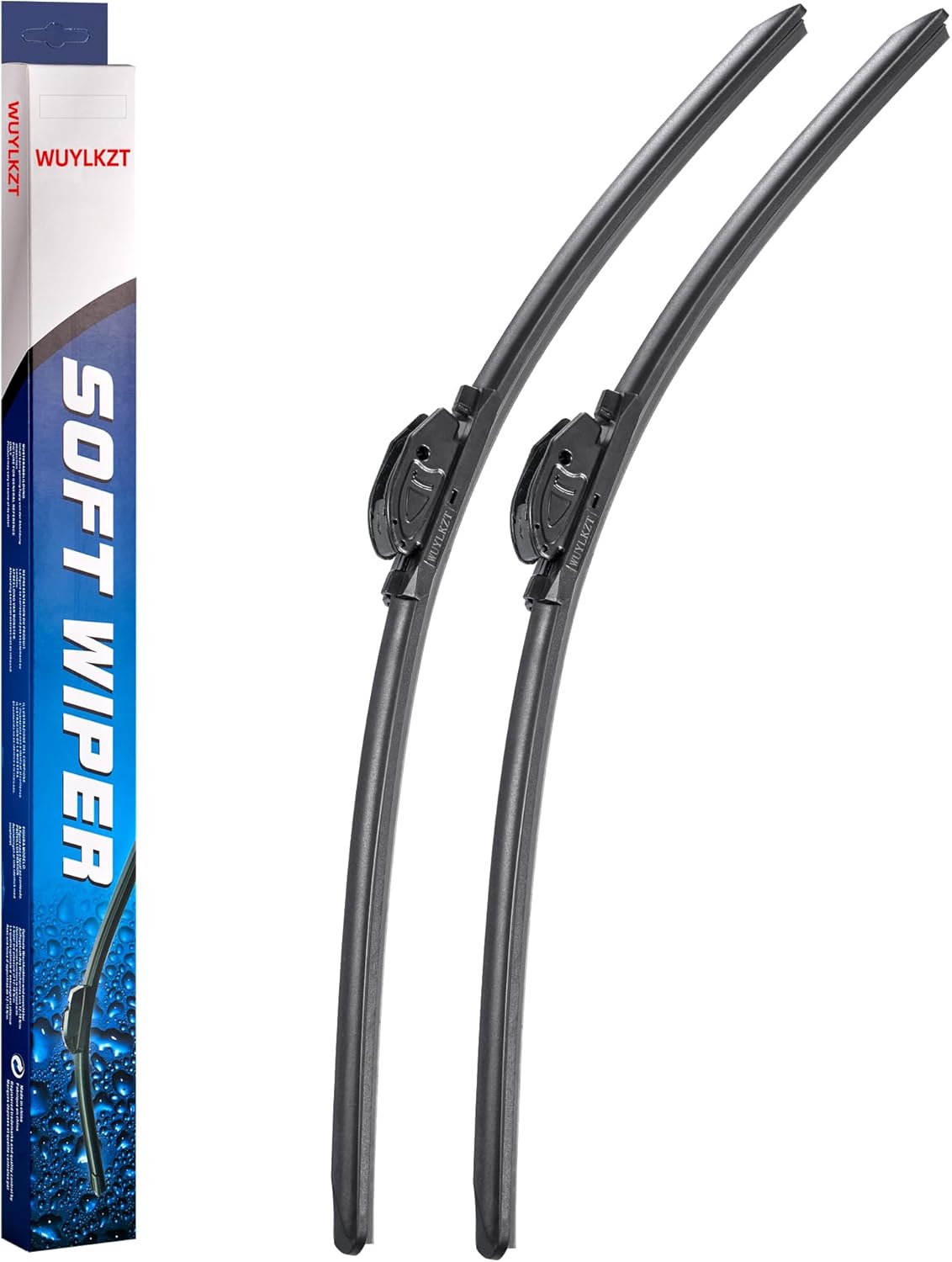 Windshield Wiper Blades 22 inch + 22 inch, Compatible with F150 2022-2009, Silverado 1500 2022-2000, Sierra 1500 2022-2019, RAM 1500 2015-2013 Replacement Wipers for My Car, 2 Pack 22"+22"(Pair for Front Windshield)