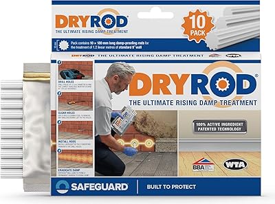 Damp Proofing Rods - Next Generation Rising Damp Treatment 10 Pack