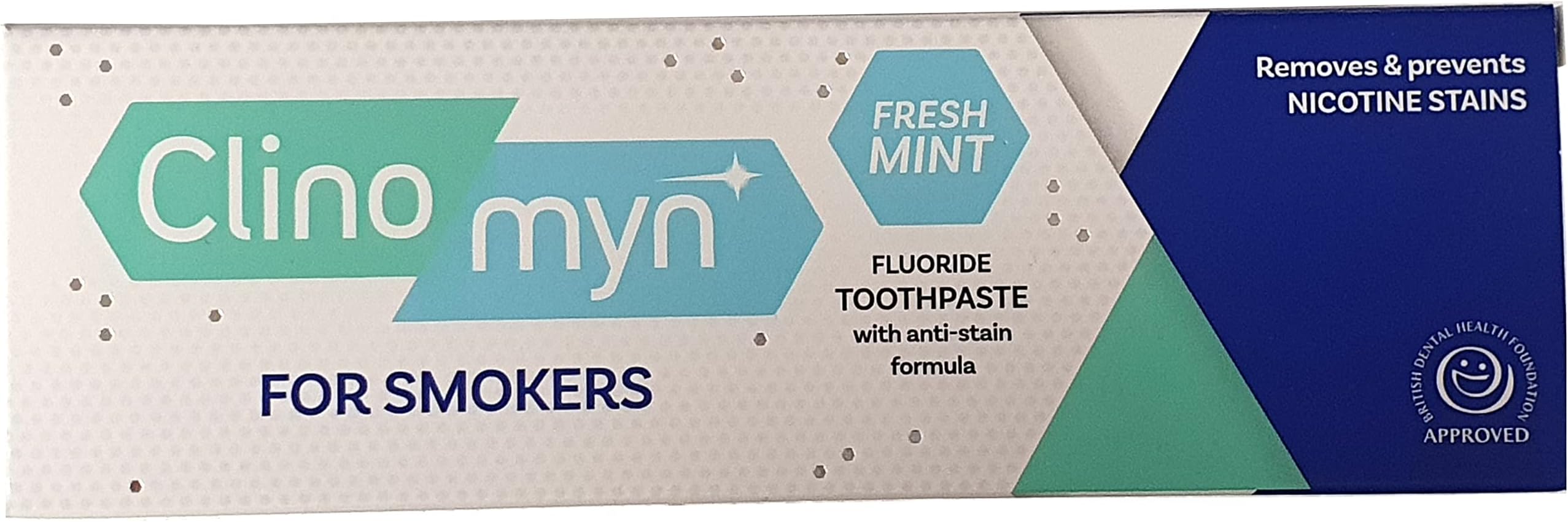 TWELVE PACKS of Clinomyn Toothpaste For Smokers Original 75ml