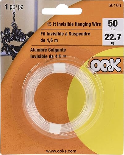 Miniatura 6 de OOK 50162 Calibre 20, alambre de cobre para colgar, 50 pies, 10 libras