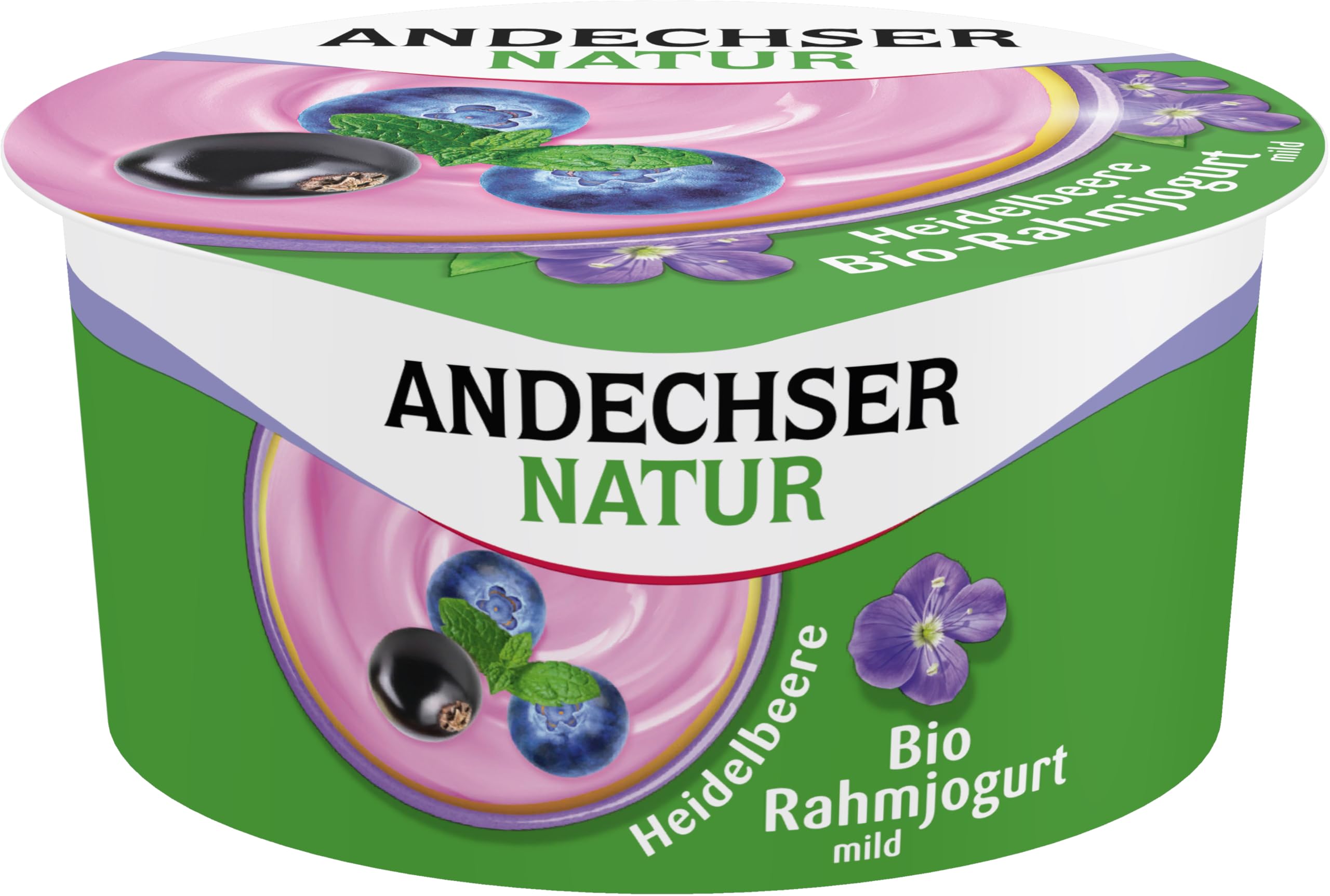 AN Bio-Rahmjogurt Heidelbeere 10% 6 x 150 g