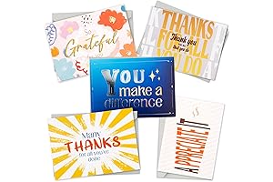 30 Teacher Appreciation Cards with Envelopes - Gratitude Cards